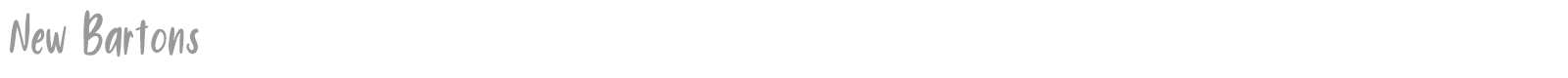 Font New Bartons